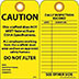 NMC-SPT2                       YELLOW SCAFFOLD TAG (25PKG) from NMC